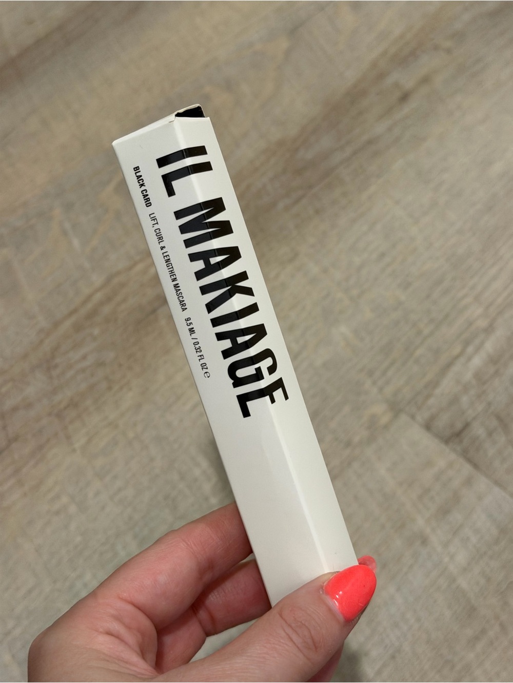 IL MAKIAGE Blackcard Black Lift Curl & Lengthen Mascara in Black
